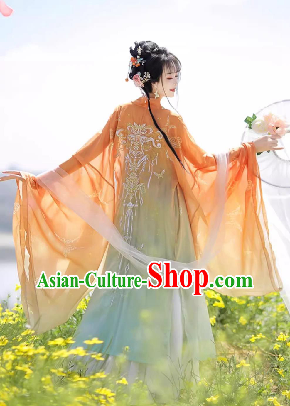 Traditional Chinese Hanfu Dress Ancient China Royal Princess Costume Tang Dynasty Court Woman Clothing