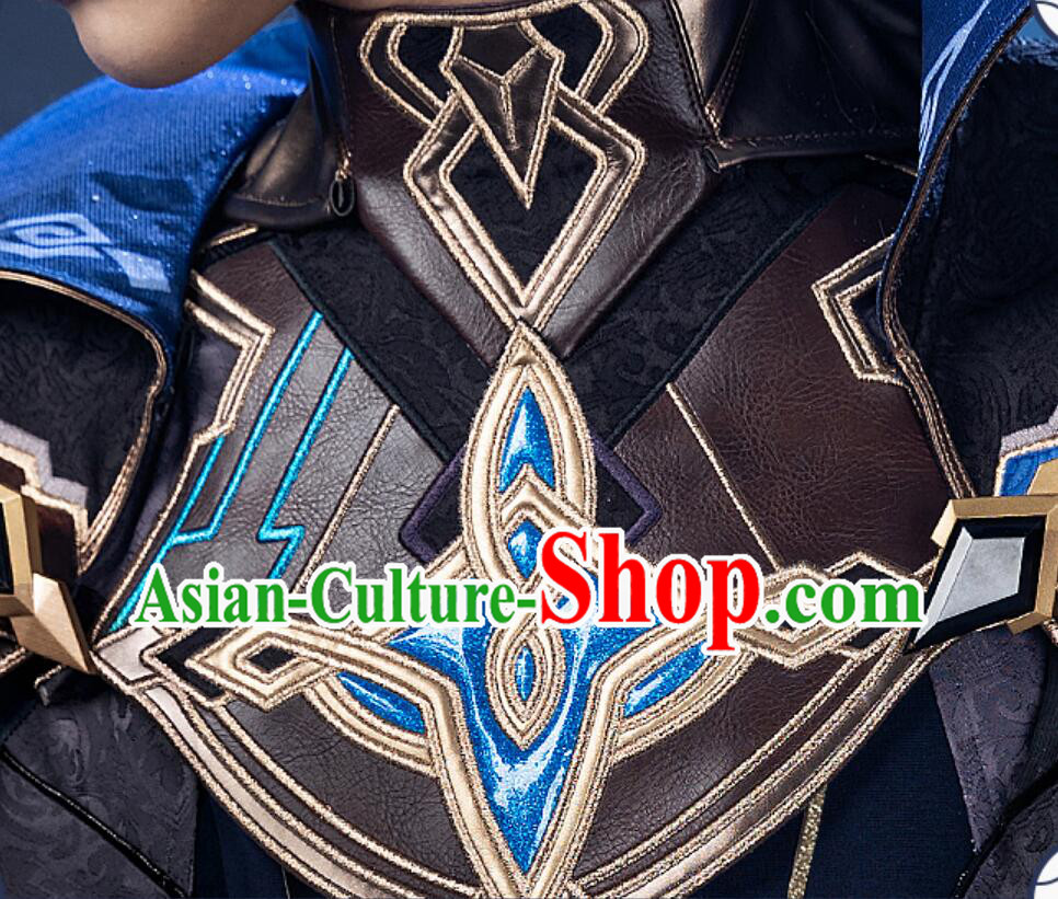 Top Cosplay Costume Genshin Impact Dainsleif Outfit Halloween Clothing