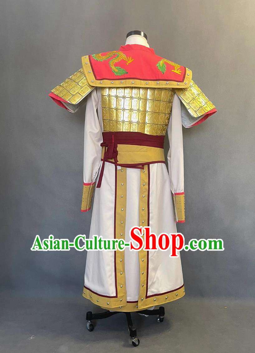 Chinese Tang Dynasty Soldier Costume Ancient China General Armour Clothing Traditional Monkey King Sun Wukong Armor