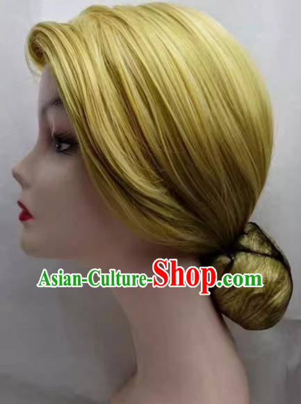 Marie Curie Cosplay Wig Blonde Woman with Hair