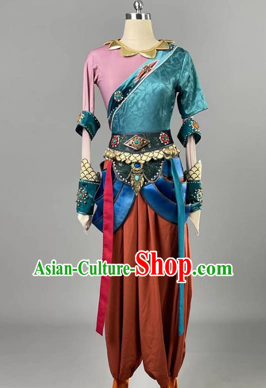 Classical Dance Wall Covered Lotus Awards Dance Costumes Qiuci Music And Dance Chinese Dance Costumes Stage Performance