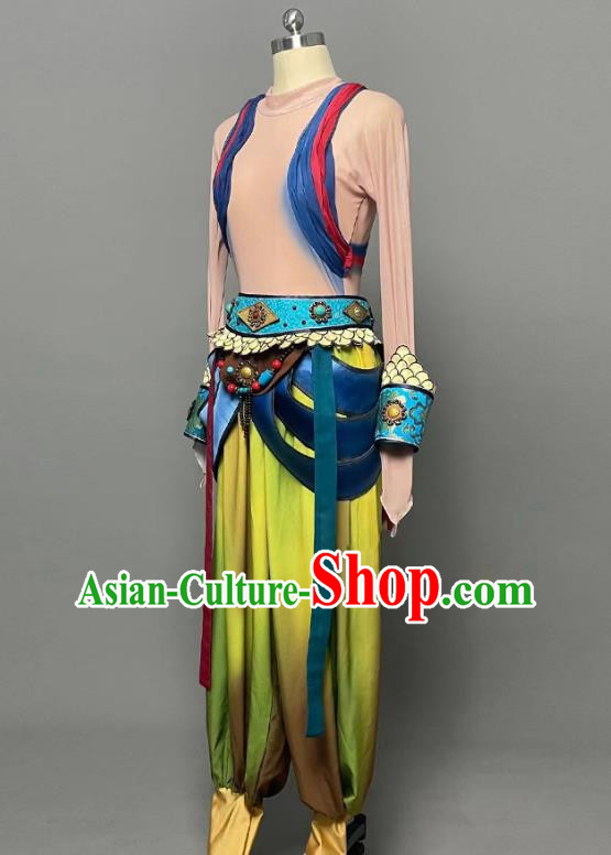 Classical Dance Wall Covered Lotus Awards Dance Costumes Qiuci Music And Dance Chinese Dance Costumes Stage Performance