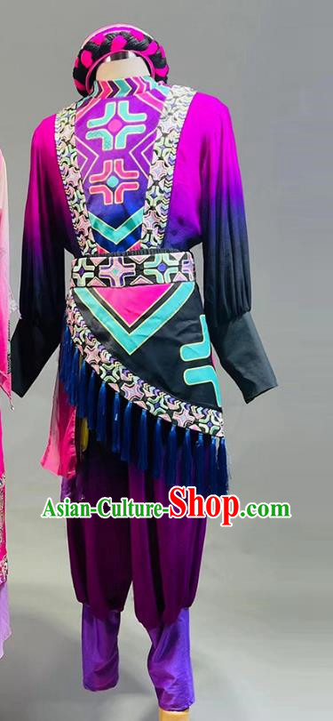 Men Ethnic Minority Performance Costumes Xinjiang Dance Costumes Uyghur Costumes For Stage Performances