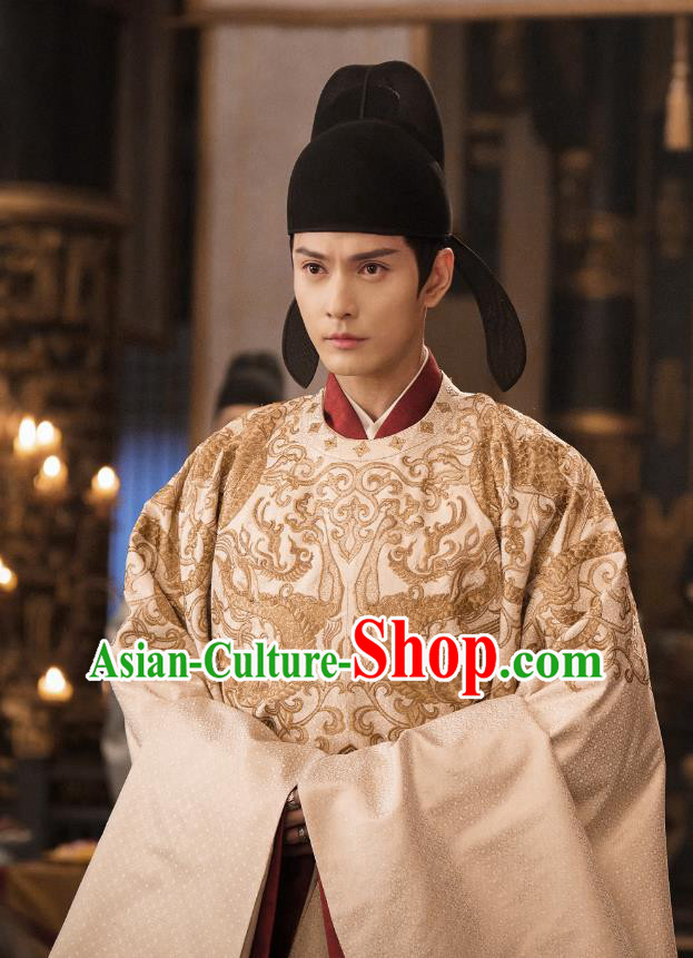 Chinese TV Series Royal Rumours Crown Prince Ji Yuan Su Clothing Ancient Noble Childe Costumes