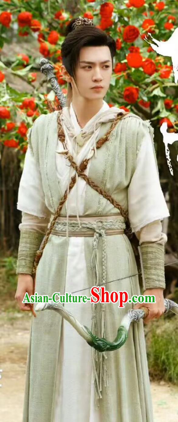 Chinese Ancient Young Hero Clothing Xian Xia TV Series Sword and Fairy 4 Swordsman Yun Tian He Costumes
