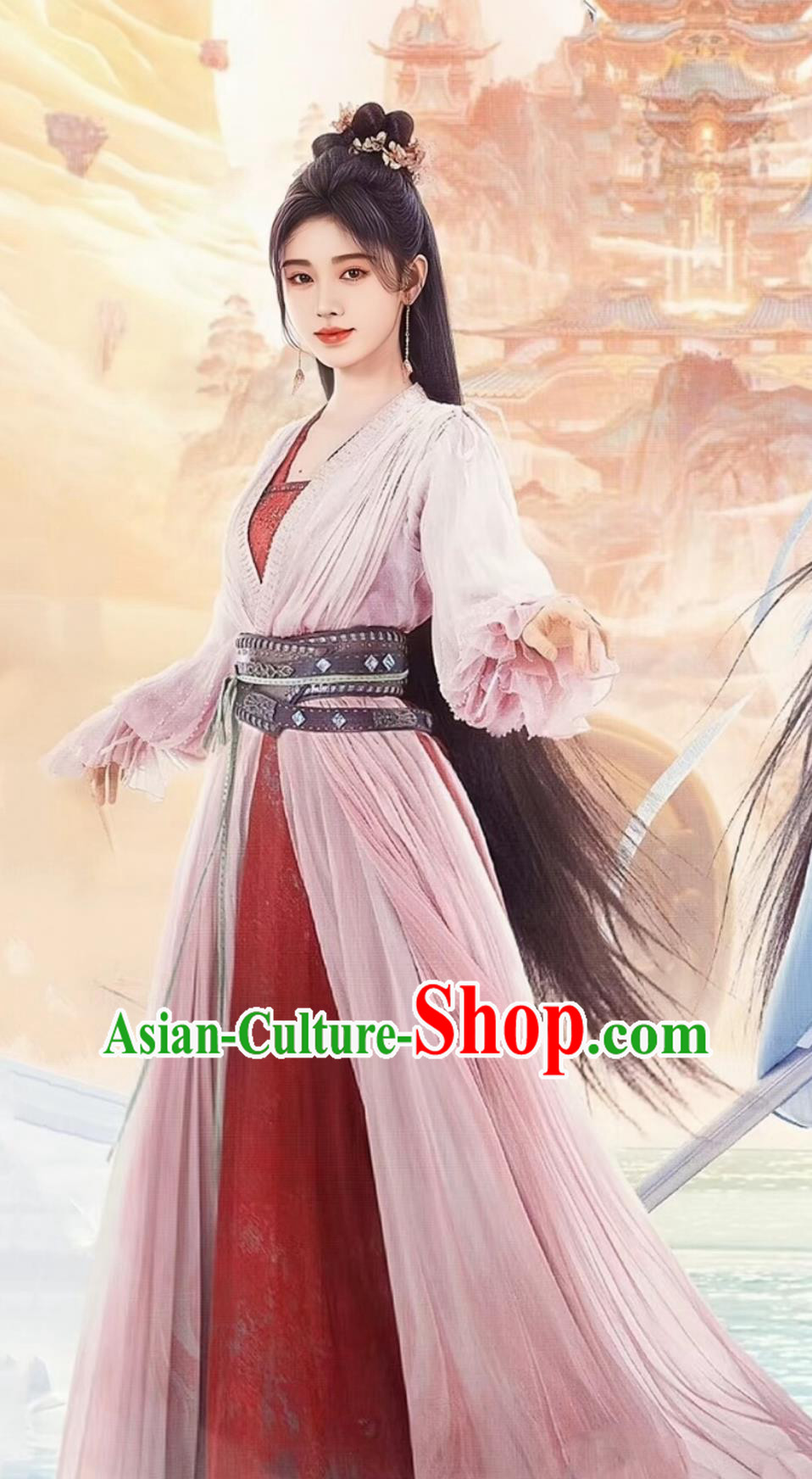 Xian Xia TV Series Sword and Fairy 4 Swordswoman Han Ling Sha Dresses Chinese Ancient Female Knight Clothing