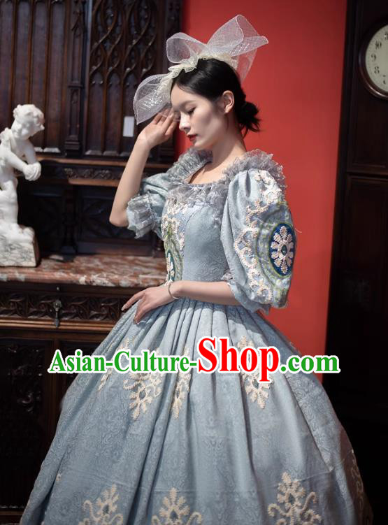 European Style Court Dress European Medieval British Aristocratic Retro Victorian Era Costume Photo Stage Clothing