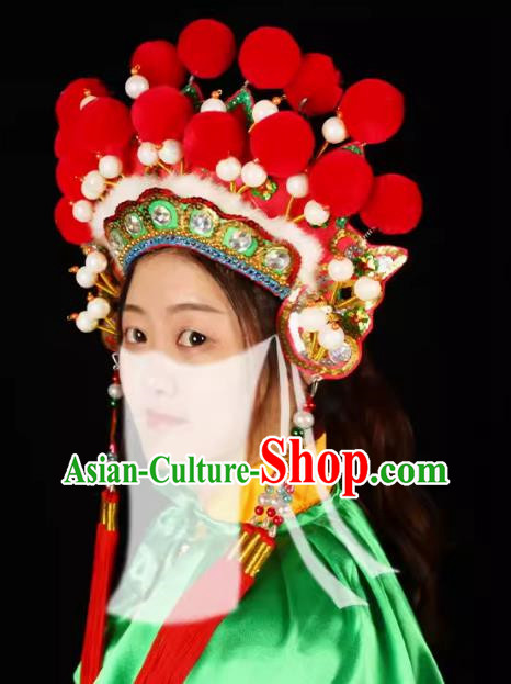 Chaoshan Ying Lao Ye Gong And Drum Team Drummer Female Headdress Honor Guard Flag Team Xiaofeng Guanying Sings And Dances