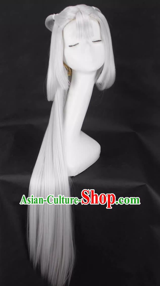 Cosplay Customized Yimeng Jianghu Chu Liuxiang Cos Wangxi Wanxing Set Ancient Style Wig
