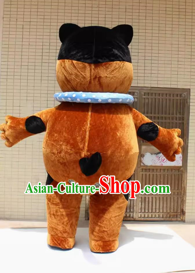 Large Inflatable Lucky Cat Custom Made Human Wearing Cat Adult Doll Event Costume Outdoor Business Performance Promotional Doll