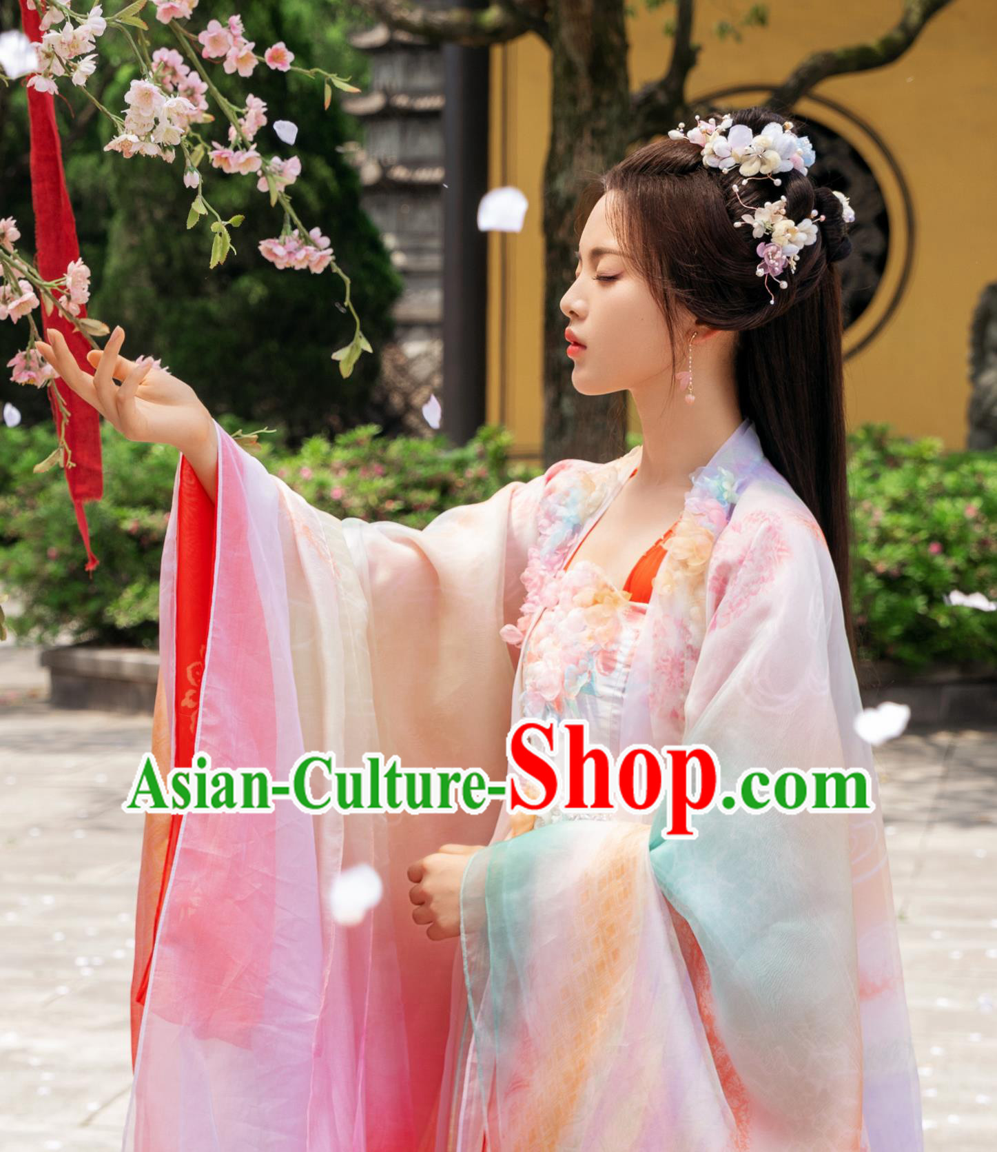 China Ancient Princess Clothing Costume Drama Love You Seven Times Fairy Xiang Yun Dresses