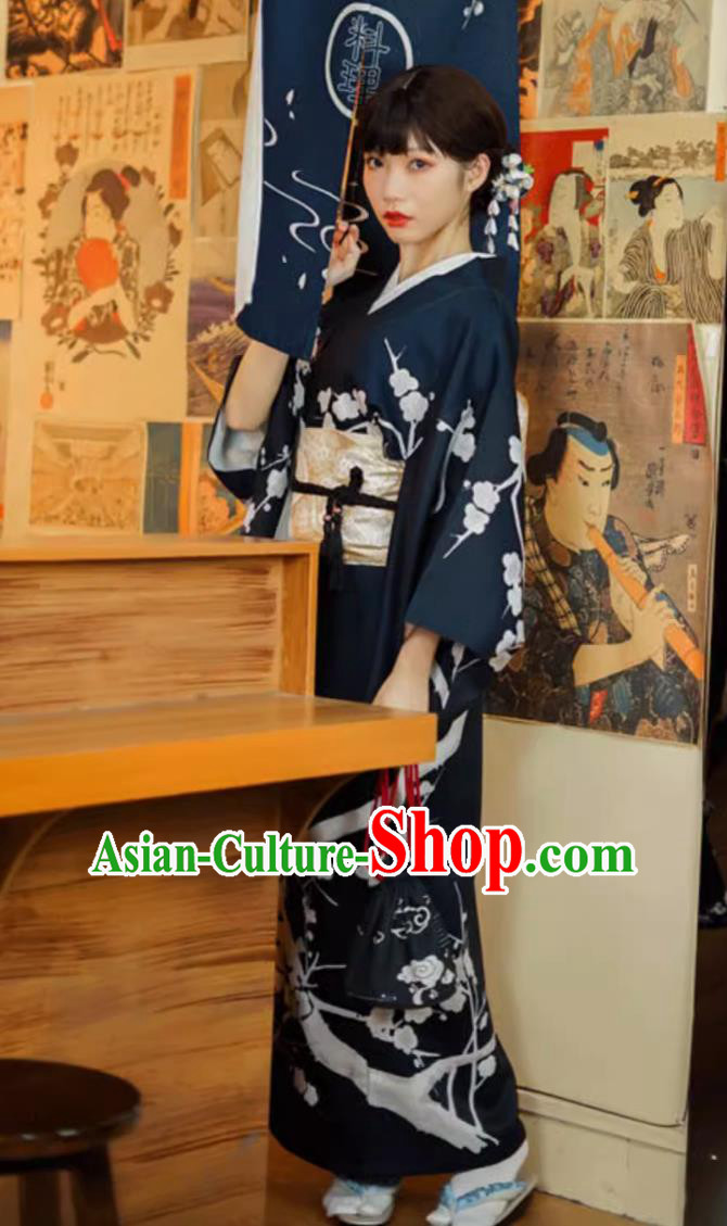 Traditional Version Of Kimono Formal Attire Japan Tavern Etiquette Dress