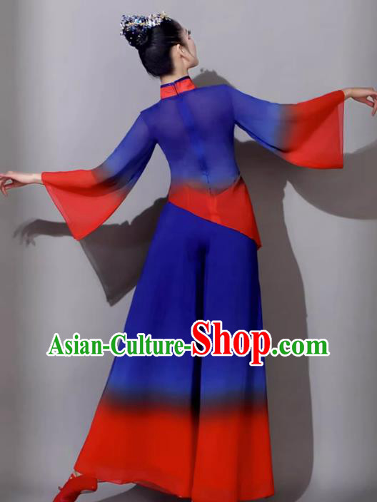 Yangko Costume Classical Dance Clothing Performance Costume Female Fan Dance Outfit