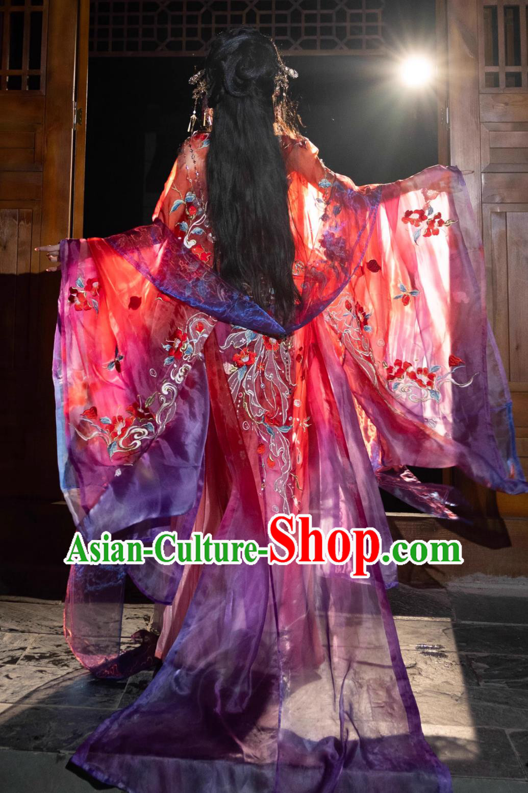 Chinese Ancient Princess Costumes Superheroine Embroidered Dress Hanfu Online Shop