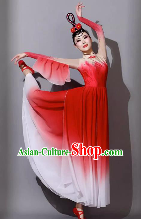 Opening Dance Grand Dress Chinese Dance Costume Women Accompaniment Dance Performance Clothing