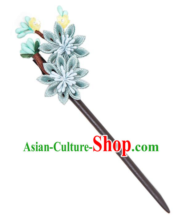 Ancient Young Lady Headpiece Handmade Qipao Hairpin China Hanfu Hair Jewelry