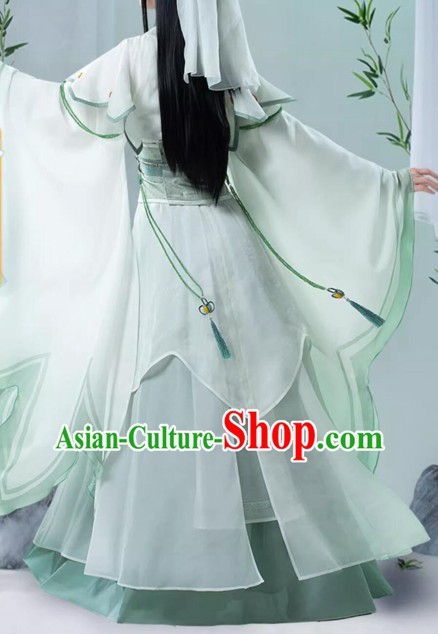 Comic Heaven Official Blessing Shi Qing Xuan Outfit Ancient Chinese Super Heroine Costumes