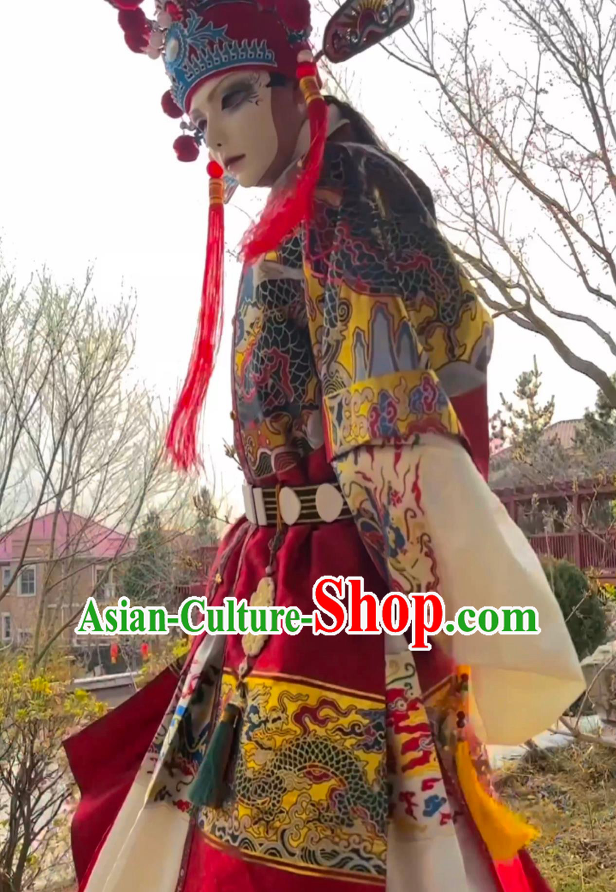 Ancient China Hanfu Chinese Ming Dynasty Royal Guards Robe Red Brocade Flying Fish Clothing