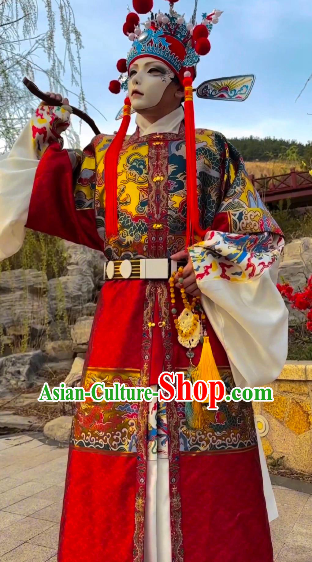 Ancient China Hanfu Chinese Ming Dynasty Royal Guards Robe Red Brocade Flying Fish Clothing