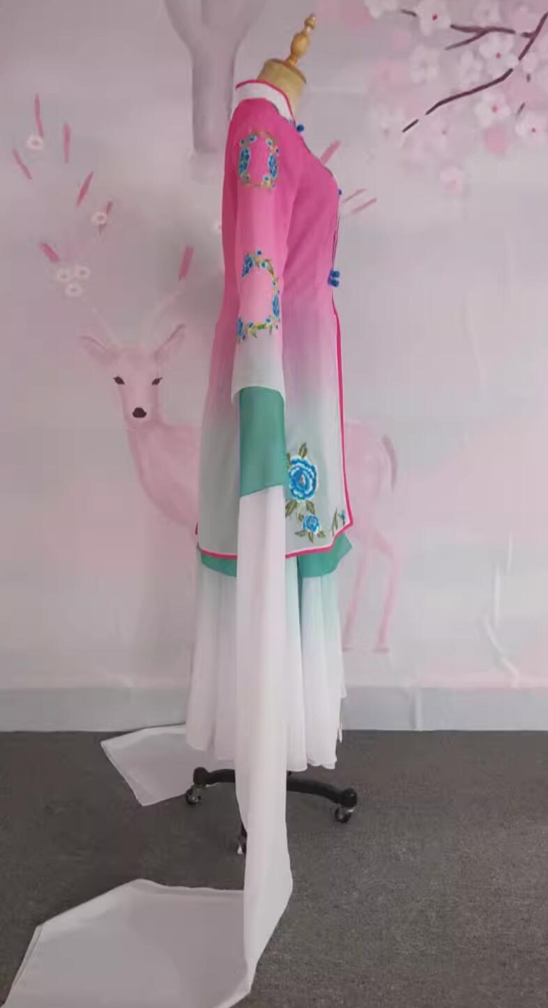Chinese Classical Dance Clothing Peking Opera Female Water Sleeve Dress Beijing Opera Woman Costumes