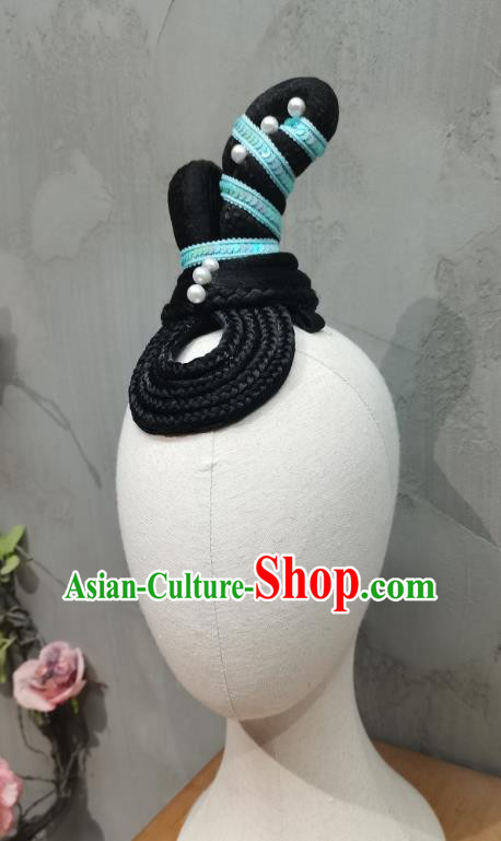 Lotus Drum Yue Ge Xing Headwear Chinese Classical Dance Headwear Woman Solo Dance Hairpiece