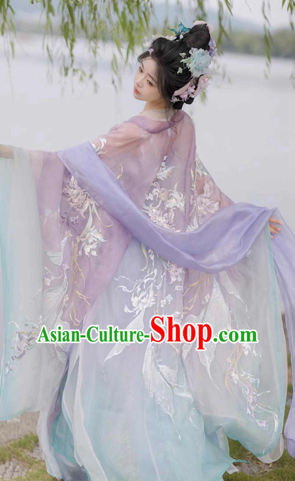 Chinese Song Dynasty Princess Clothing Ancient China Goddess Costumes Traditional Hanfu Embroidered Dresses