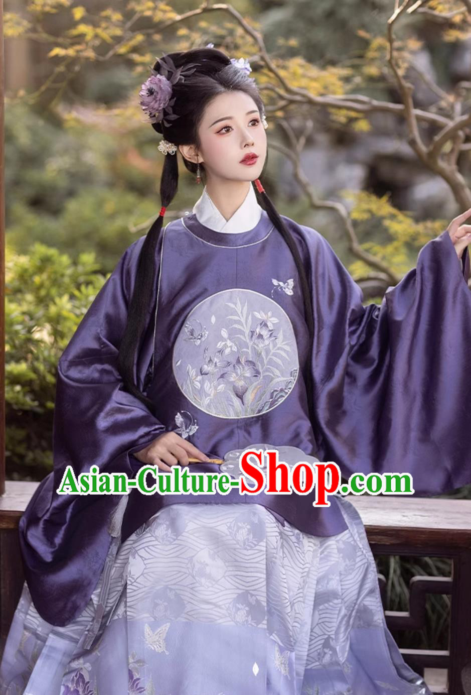 Ancient China Princess Clothing Chinese Ming Dynasty Embroidered Jacket and Skirt Traditional Winter Hanfu