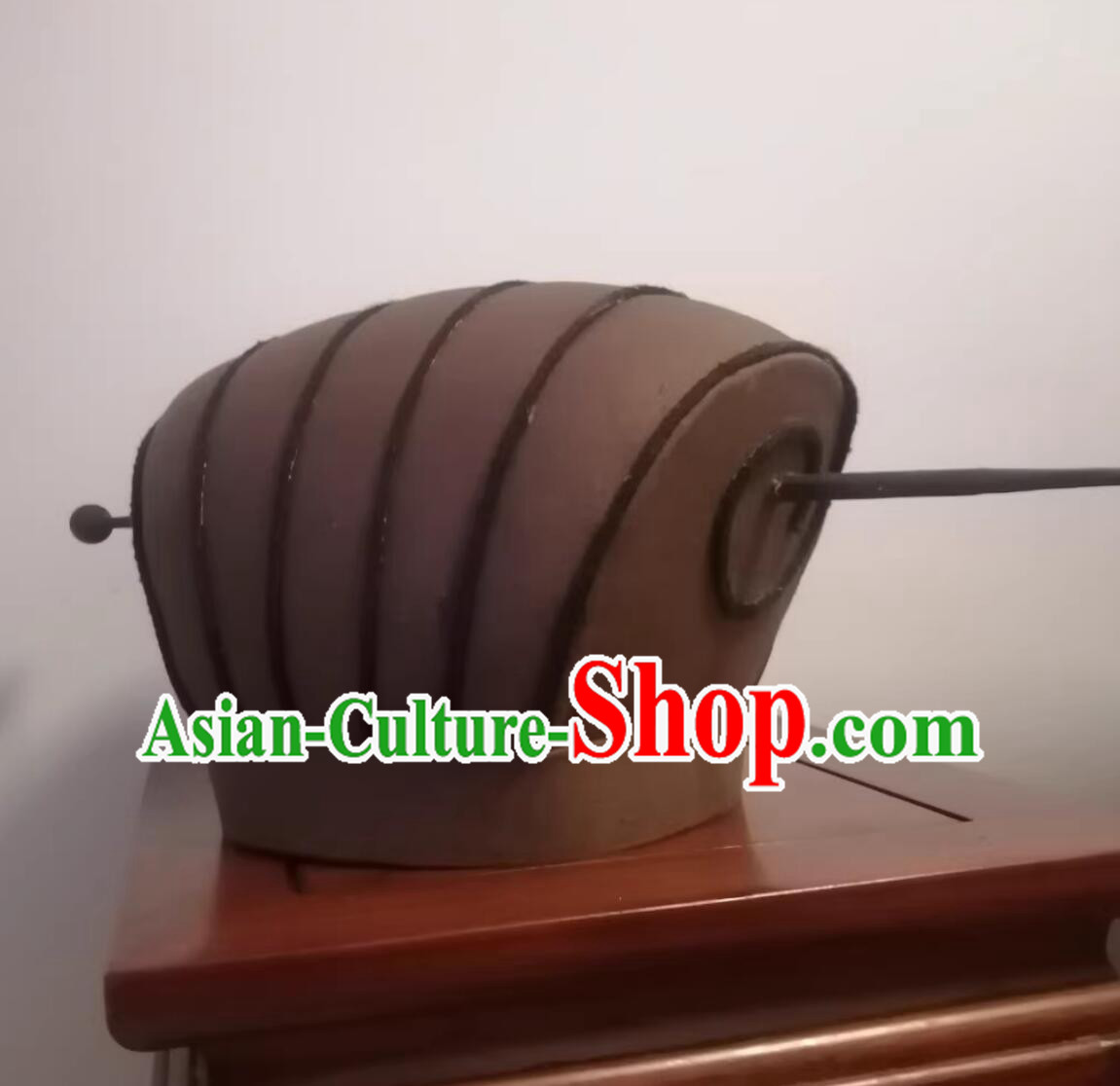 Handmade Romance of the Three Kingdoms Dong Zhuo Hat China Eastern Han Dynasty Powerful Minister Headwear