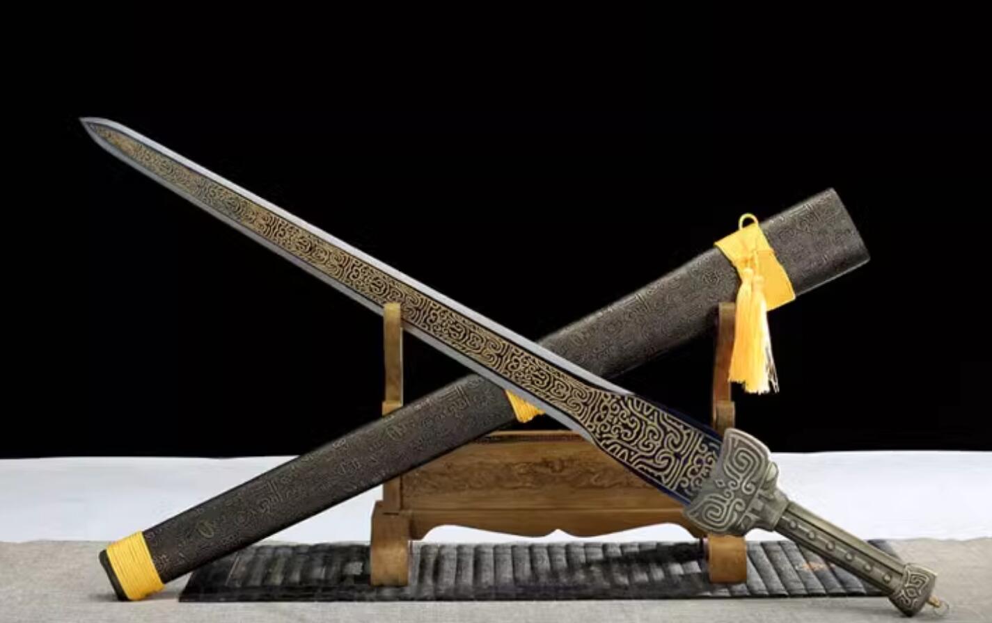 Chinese Film Xuan Yuan Sword China Longquan Sword Handmade Heavy Sword