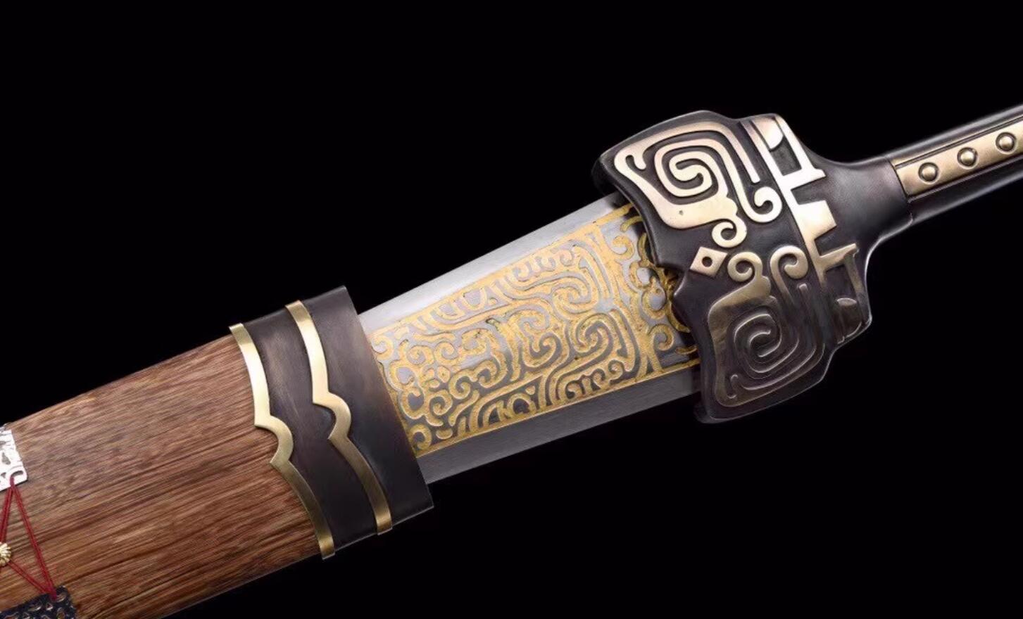 Handmade Ancient Emperor Heavy Sword Chinese Film Xuan Yuan Sword China Longquan Sword