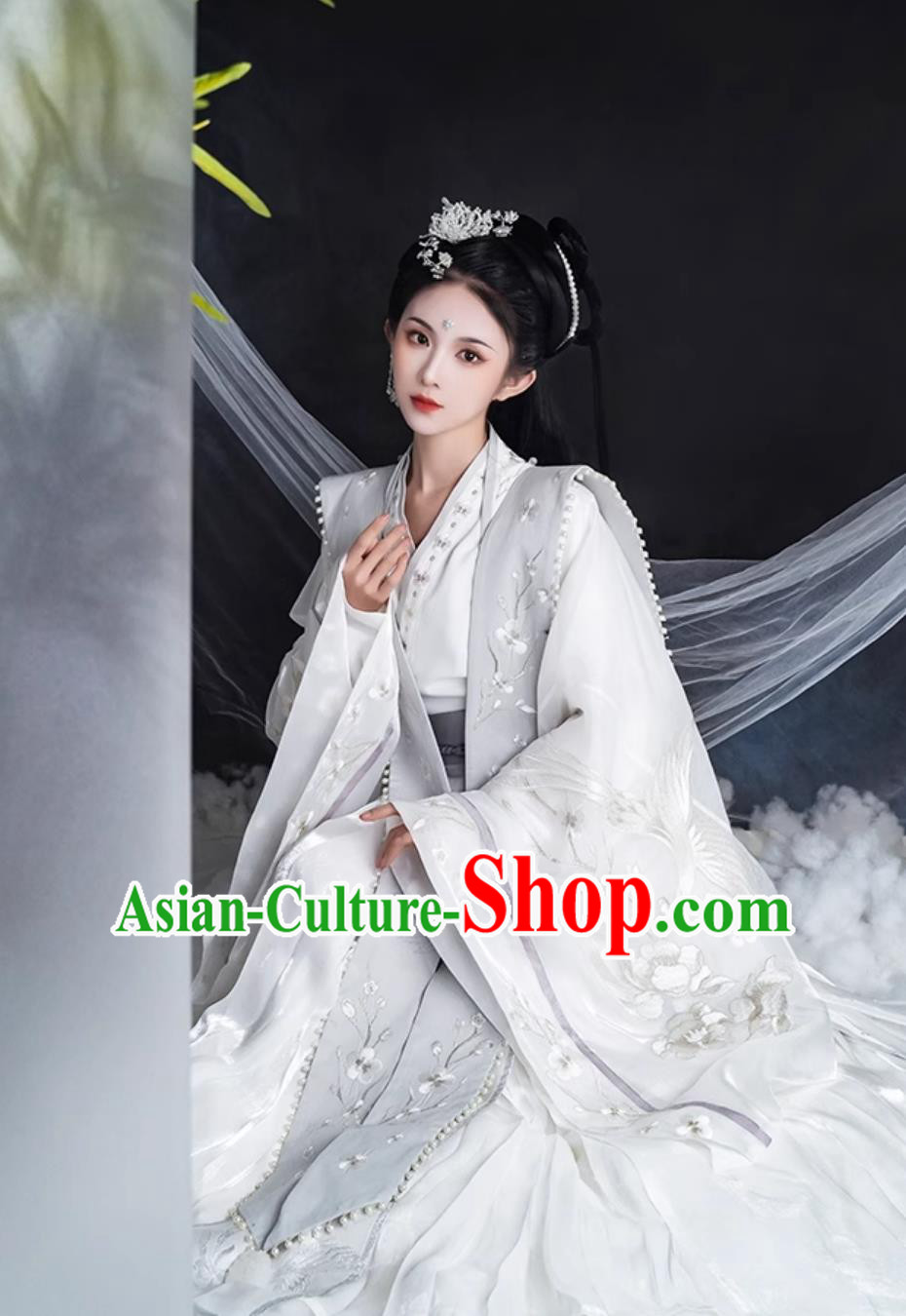 Traditional Court Woman Hanfu Chinese Song Dynasty Princess Costume Ancient China Clothing