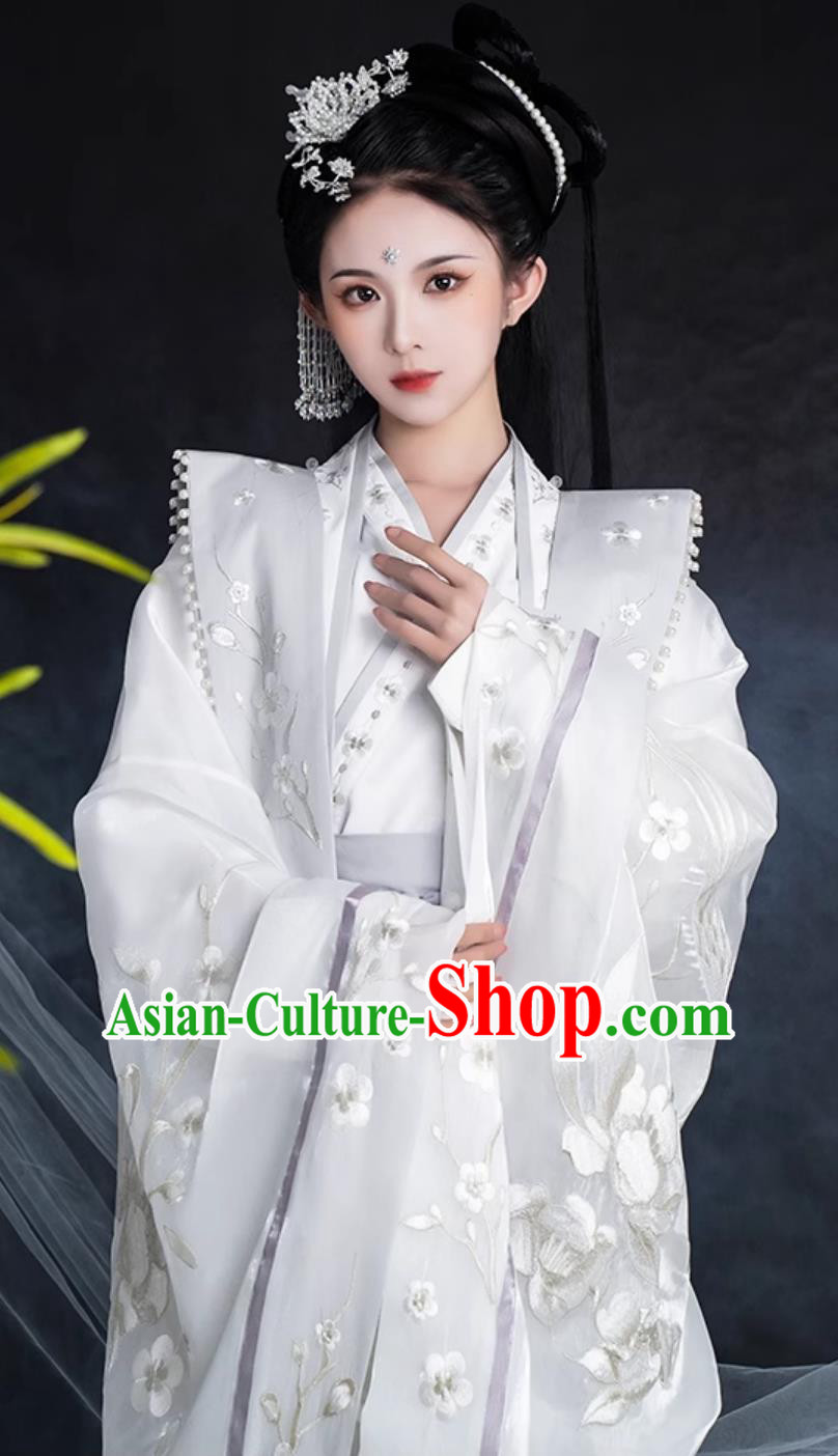 Traditional Court Woman Hanfu Chinese Song Dynasty Princess Costume Ancient China Clothing