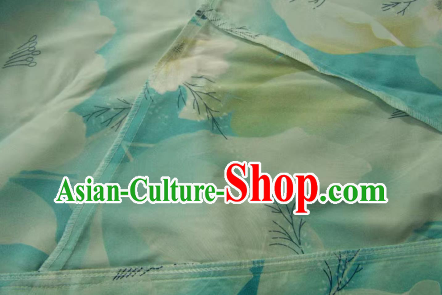 Japan Women Formal Attire Traditional Blue Furisode Kimono Japanese National Clothing