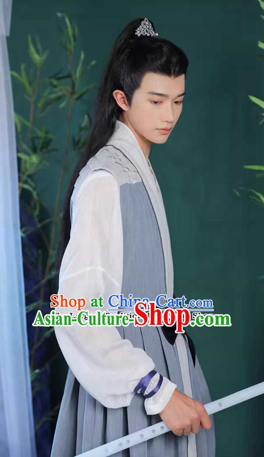 Chinese Song Dynasty Swordsman Costume Traditional Male Clothing Ancient China Young Hero Hanfu