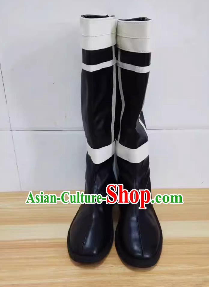 Mourning Jasmine Cosplay Shoes Simmel Cosplay Black Boots