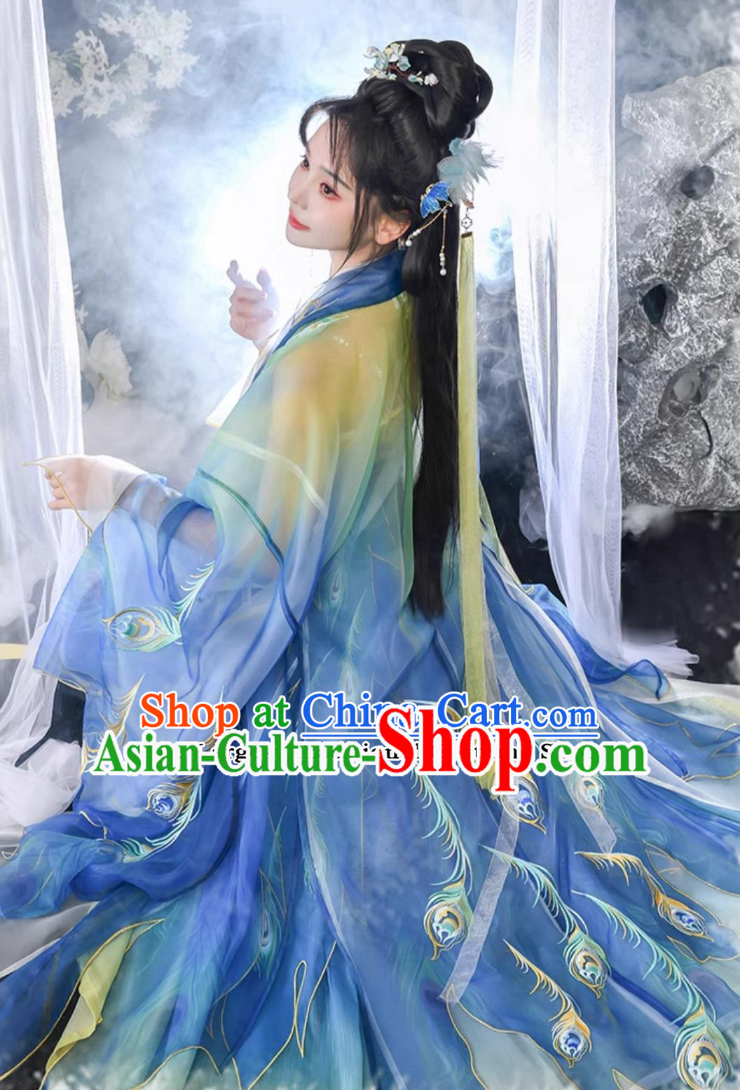 Traditional Woman Clothing Chinese Tang Dynasty Princess Hanfu Ancient China Palace Lady Costume