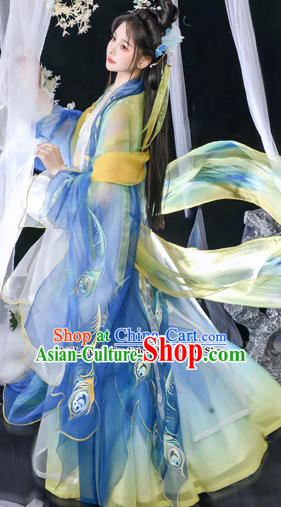 Traditional Woman Clothing Chinese Tang Dynasty Princess Hanfu Ancient China Palace Lady Costume