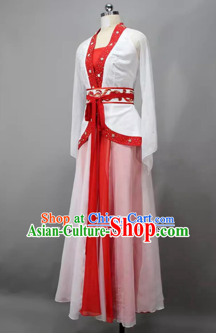 China Han Tang Dance Dress Women Group Dance Costume Chinese Classical Dance Clothing