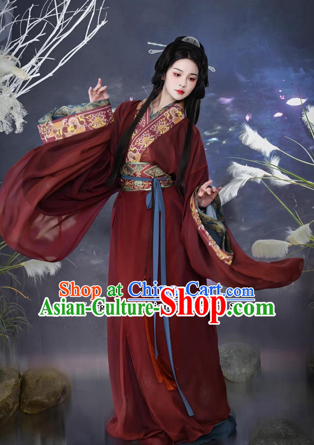 Ancient China Palace Lady Costume Chinese Traditional Female Clothing the Warring States Period Royal Princess Hanfu Dress
