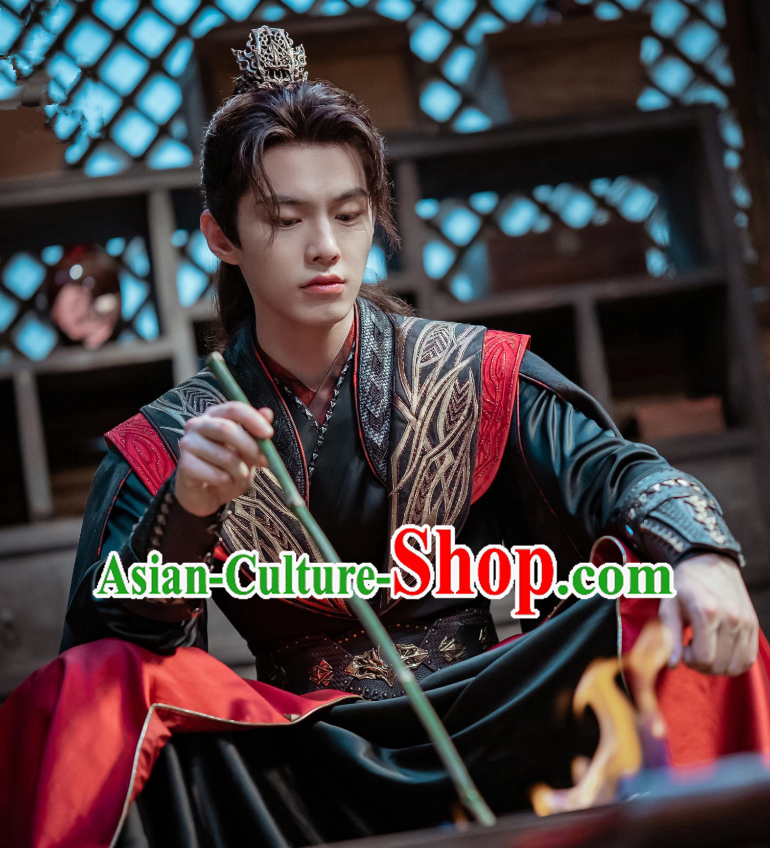 Ancient China Young Hero Clothing Chinese Drama Dashing Youth Swordsman Ye Ding Zhi Black Costume