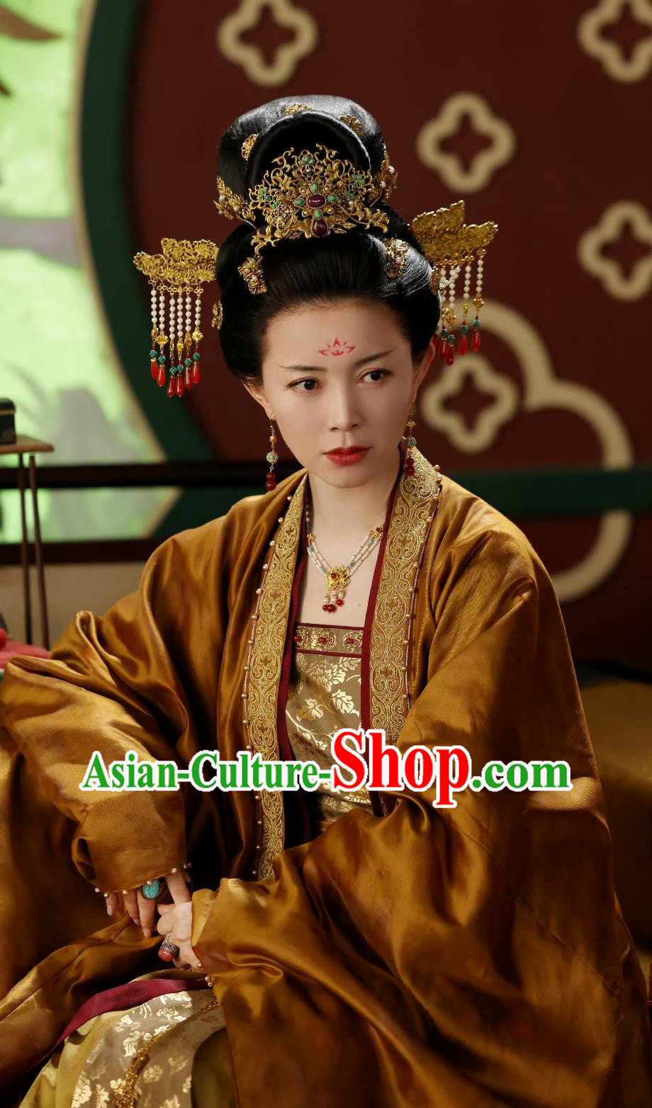 Chinese TV Drama Story of Kunning Empress Dowager Xue Dresses Ancient China Noble Woman Clothing