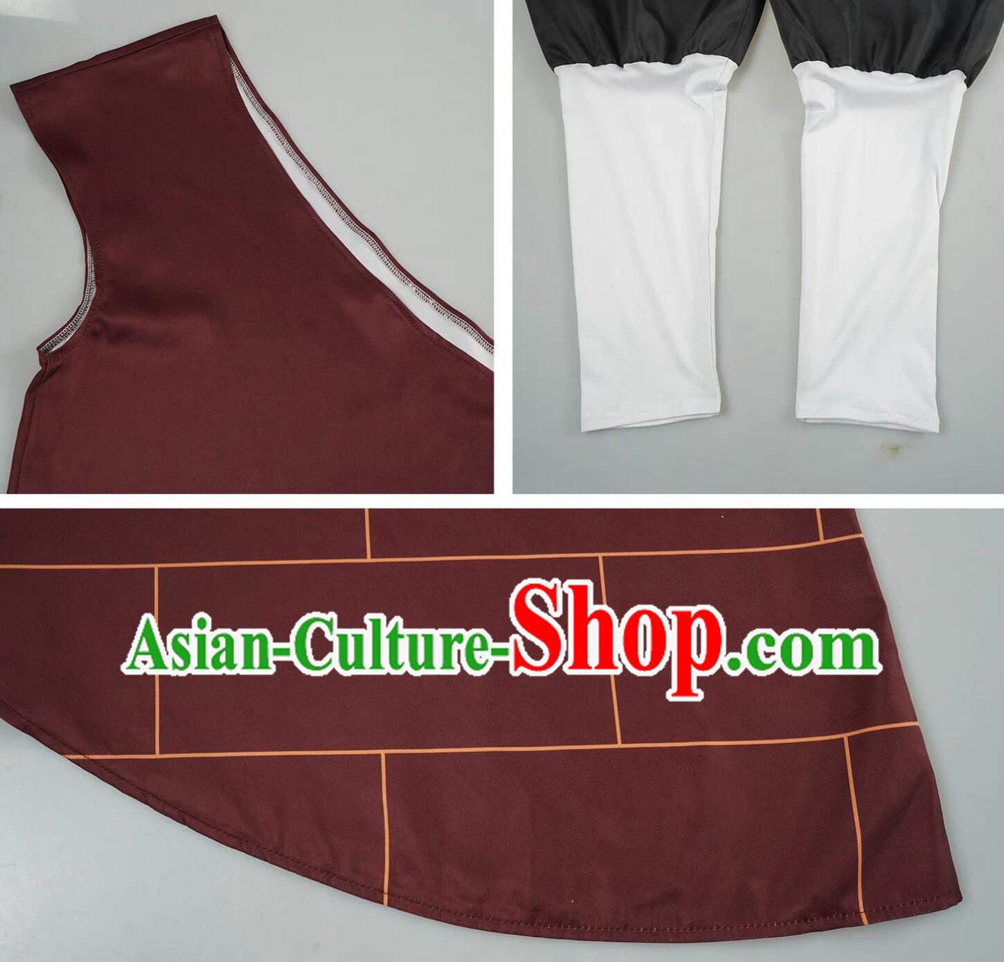 Black Myth Wukong Black Wind King Outfit Warrior Costume Ancient Chinese Monk Clothing