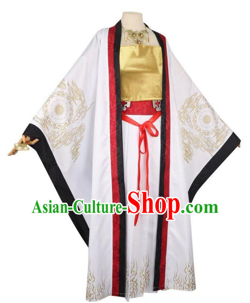Ancient Chinese Madam Clothing Black Myth Wukong Princess Iron Fan Dress Swordswoman Costume