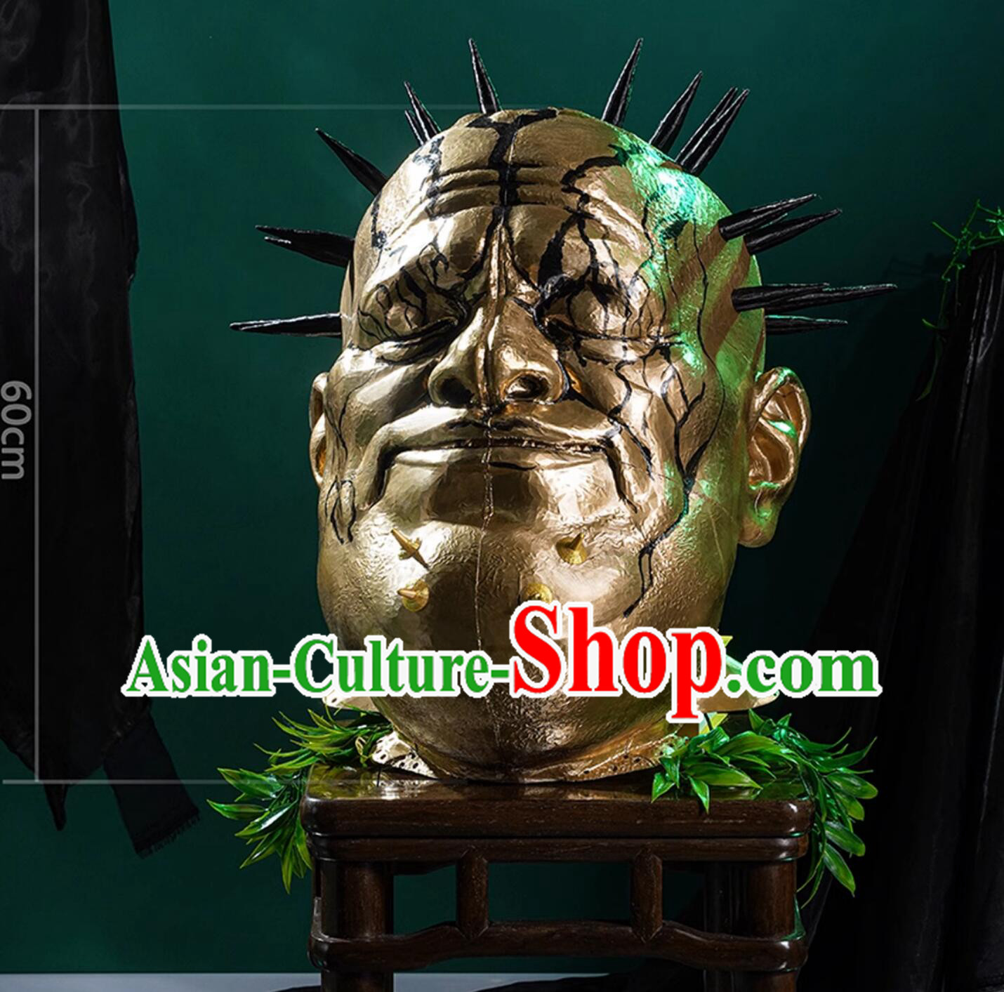 Black Myth Wukong Elder Jinchi Headwear Journey to the West Jin Chi Abbot Mask
