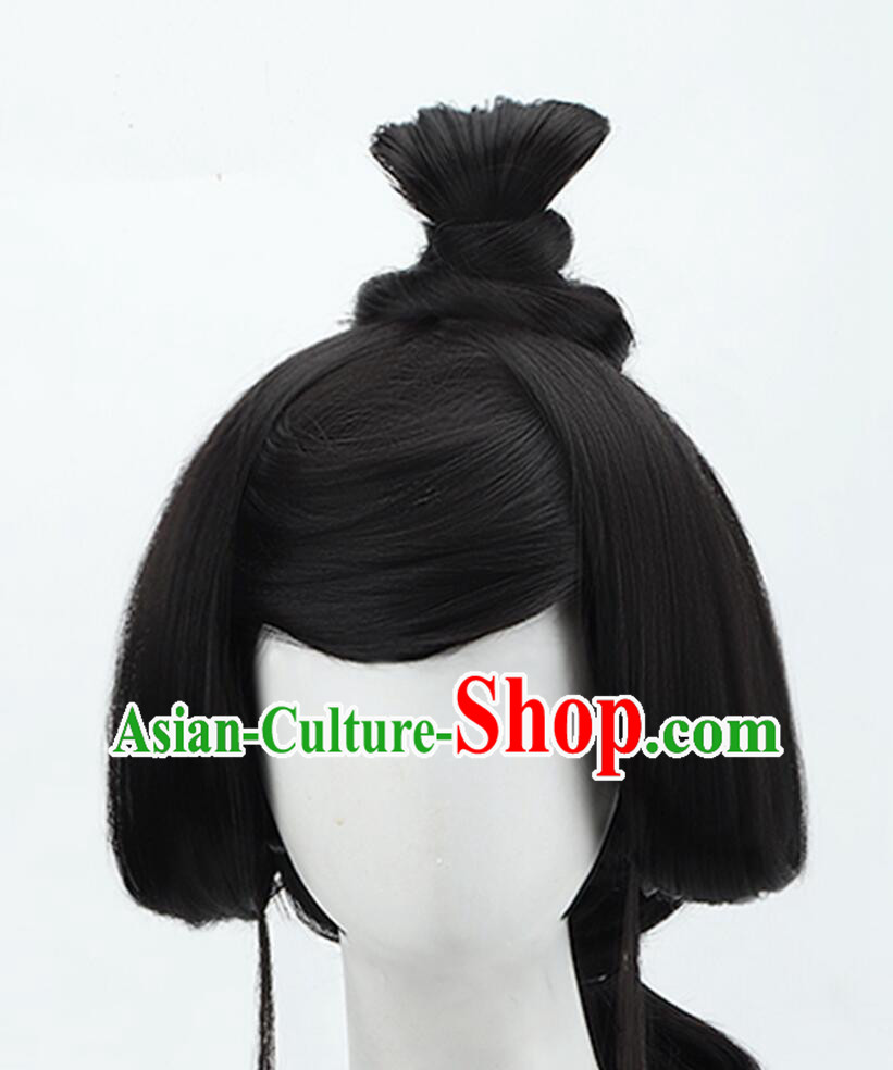 Black Myth Wukong Cosplay Wig Halloween Prop Spider Fairy Zi Zhu Er Headdress
