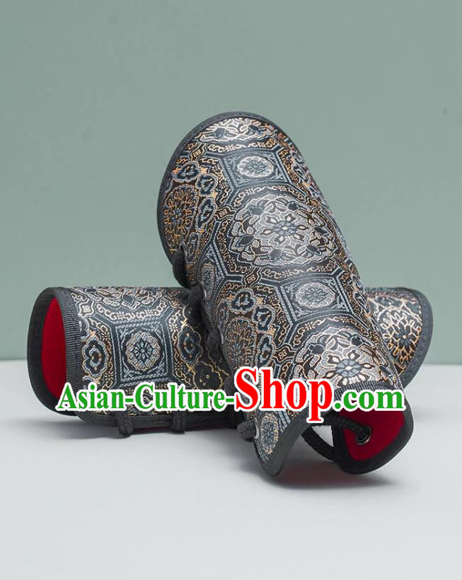 Ancient China Warrior Wrist Bands Traditional Hanfu Accessories Chinese Ming Dynasty Armguard