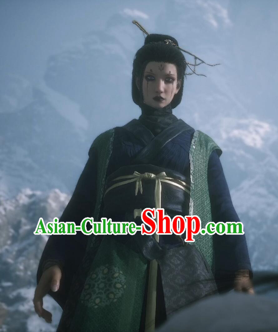 Black Myth Wukong Spider Fairy Sister Four Clothing Chinese Mythology Journey to the West Zhizhu Jing Costume