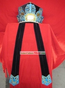 Ancient Chinese Opera Stage Performance Father-in-law Hat