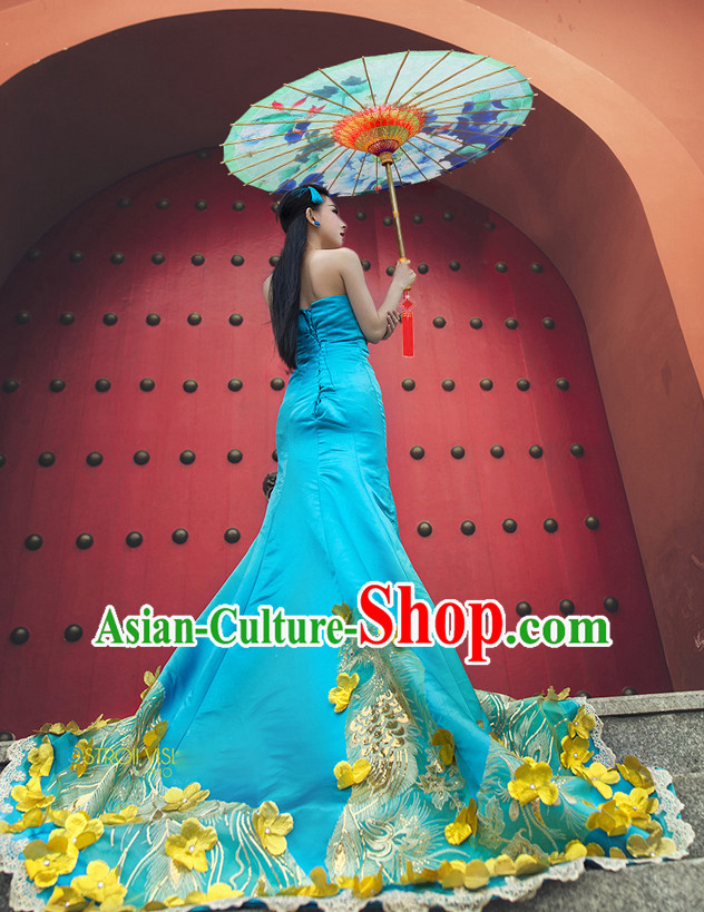 Asian Dance Umbrella China Handmade Classical Umbrellas Stage Performance Umbrella Dance Props