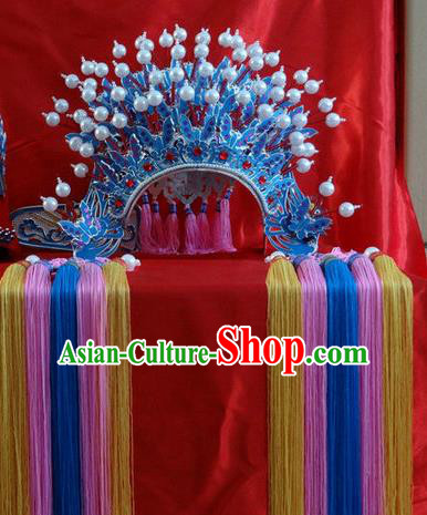 Traditional Chinese Ming Dynasty Imperial Empress Wedding Hats, China Ancient Bride Phoenix Coronet Headwear for Women